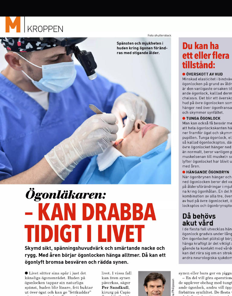 M-Magasin, artikeln Vilket lyft, sida 86